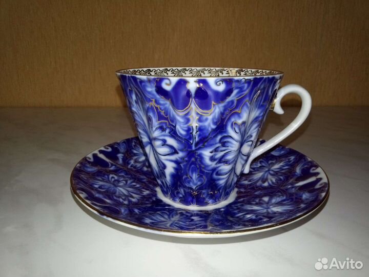 Чашка с блюдцем лфз