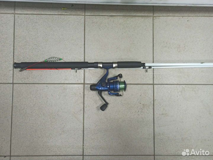 Спиннинг crocodil штекерный 2.4м новый