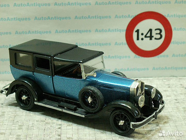 Модели авто Rio; Lincoln Isotta Fiat Mercedes 1:43