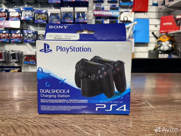 Оригинальная зарядная станция PS4