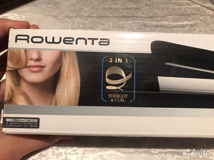 Выпрямитель для волос rowenta новый