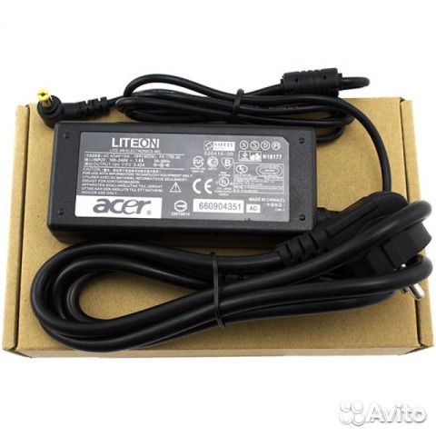 Новый блок питания на ноутбук Acer / Гарантия