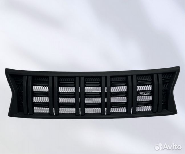 Решетка радиатора Dakar для Renault Daster матовая