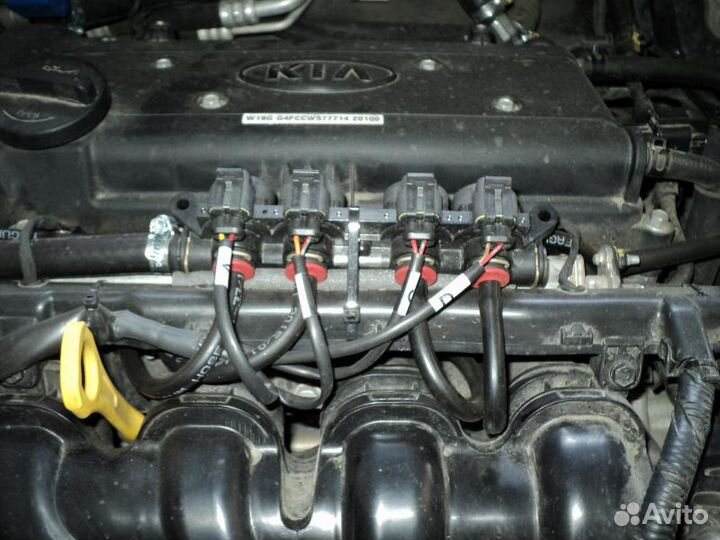Гбо на авто Киа Рио набор гбо №839 установка гбо