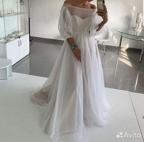 Свадебное платье в стиле бохо