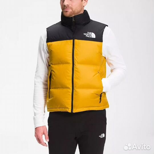 THE north face 1996 Collection Vest Men Yellow (XL)(22)