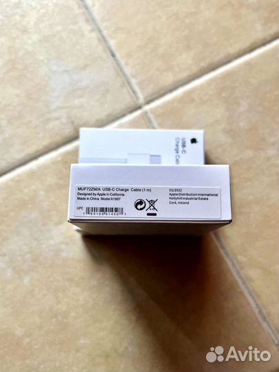 Провод Apple USB Type-C to Type-C 1 метр оригинал