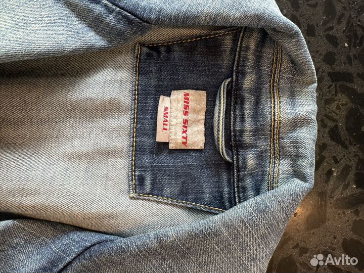 Джинсовая куртка miss sixty