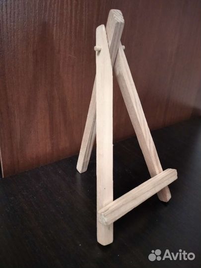 Мини мольберт из дерева