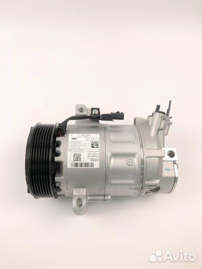 Компрессор с муфтой в сборе Лада Веста (Valeo)