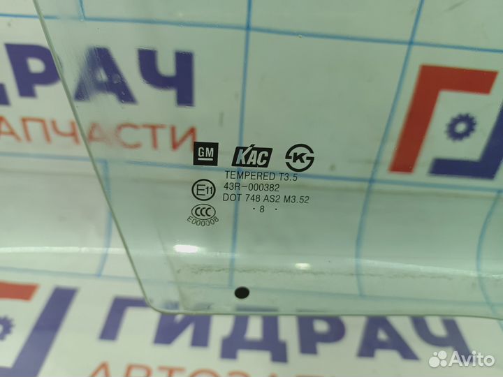 Стекло двери передней правой Chevrolet Lacetti J20