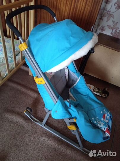 Коляска санки