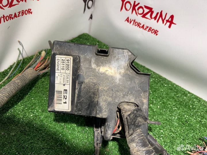 Подкапотная проводка на Hyundai Accent