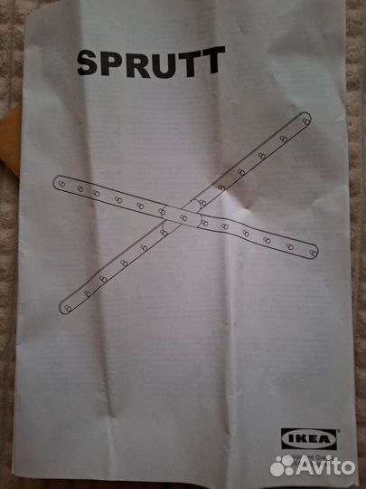 Вешалка настенная IKEA sprutt
