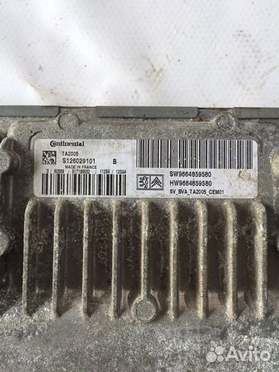 Эбу АКПП Пежо /Ситроен EP6 120 л/с