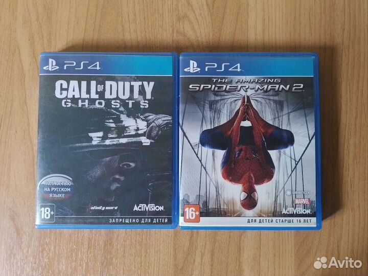 Редкие диски на PS4