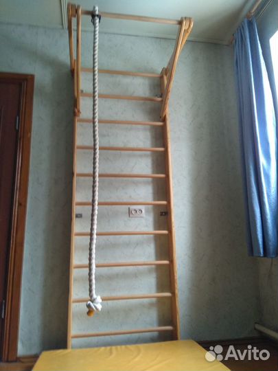 Детская шведская стенка деревянная