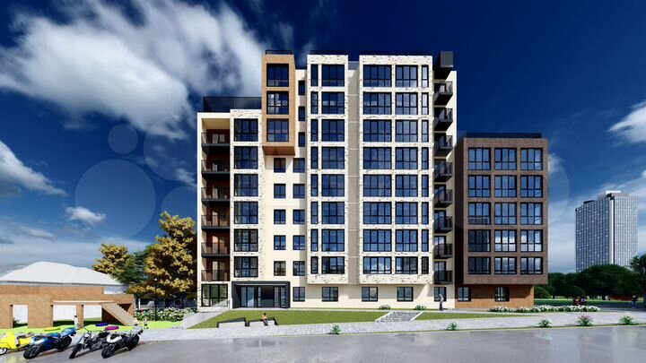 3-к. квартира, 51,5 м², 4/9 эт.