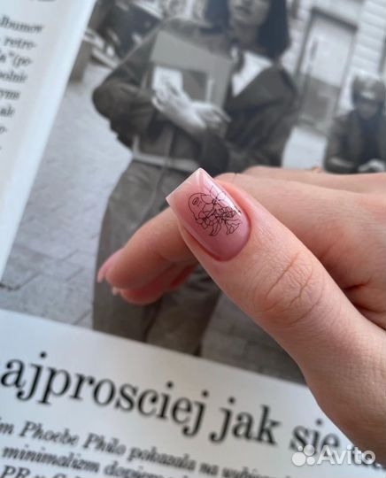 Маникюр гель лак наращивание ногтей педикюр