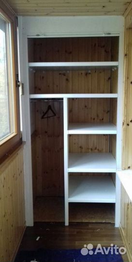 Шкаф на балкон с замерами
