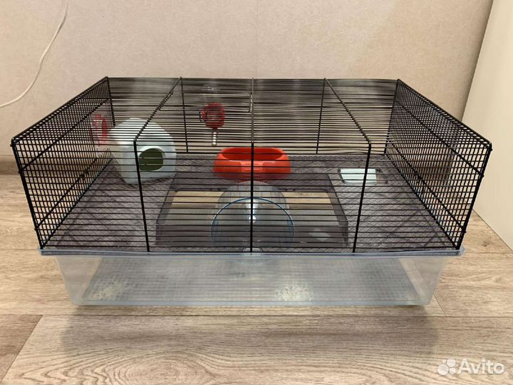 Клетка для грызунов favola чёрная Ferplast