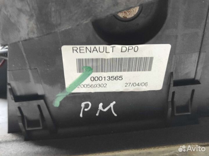 Селектор АКПП с тросом Renault Megane II