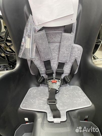 Детское велокресло Polisport bilby maxy FF black