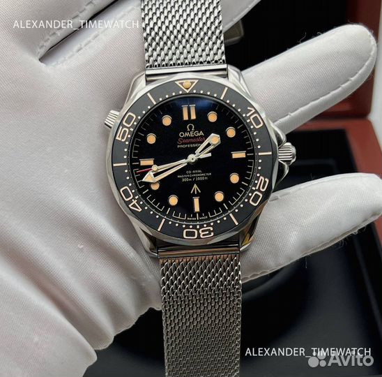 Мужские Часы Omega seamaster diver 300M