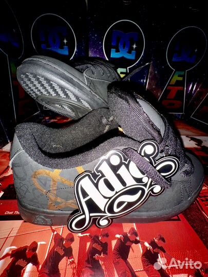 Adio Eugene Him 2007 Black/Gold (osiris glove dvs)