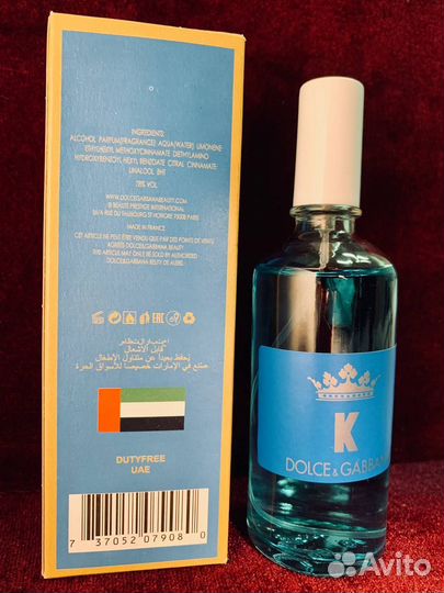 Духи Dolce Gabbana K