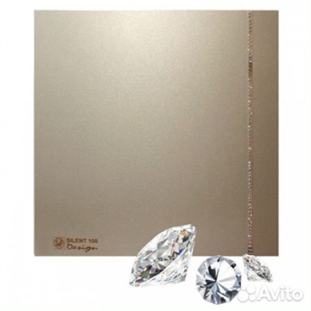Вентилятор silent-100 CZ design swarovski