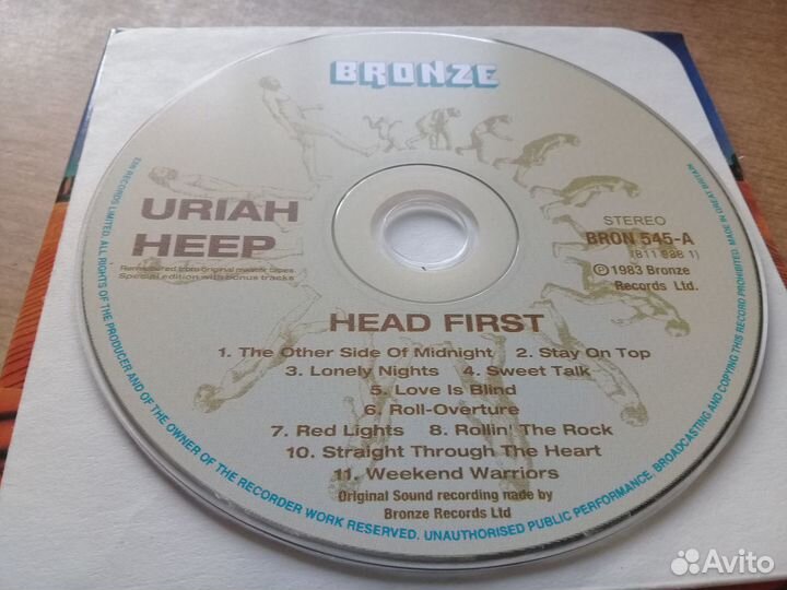 Uriah Heep Head First 1983