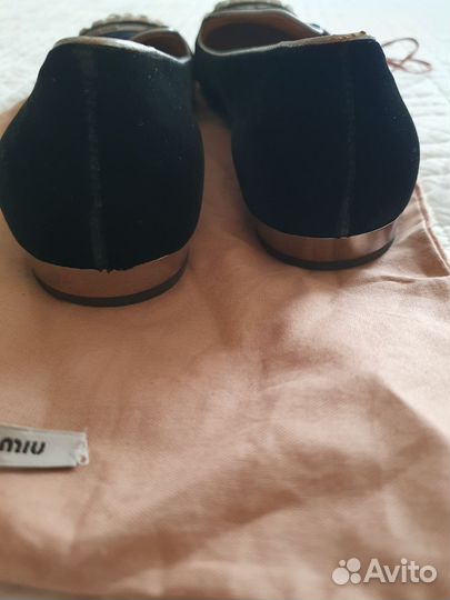 Эспадрильи женские Miu miu