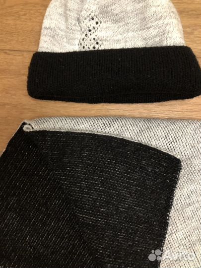 Зимние шапка и шарф, сост.нового