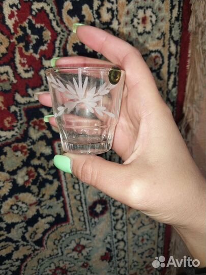 Хрустальные рюмки СССР