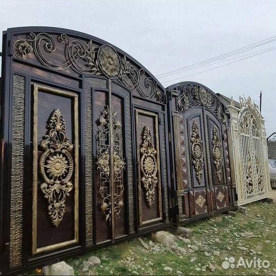 Кованые ворота