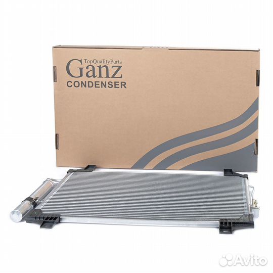 Радиатор кондиционера (с ресивером) mitsubishi Out