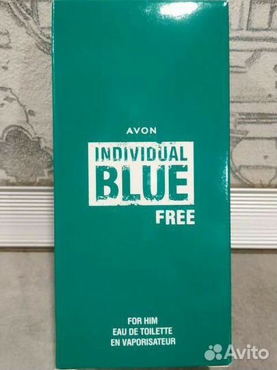 Individual Blue Free, 100 мл, Мужская туал.вода