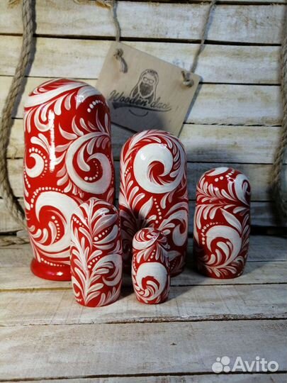 Сувенир портретная матрешка с фото