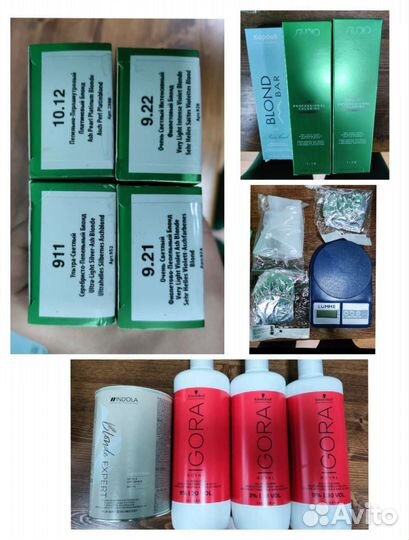 Набор для окрашивание / осветление волос