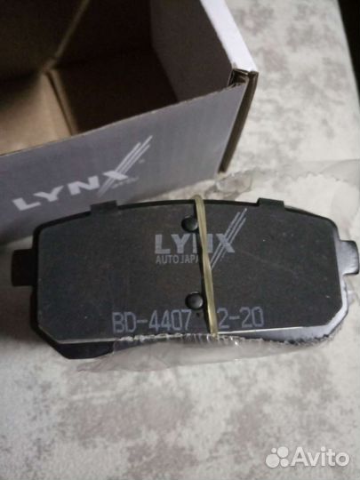 Колодки тормозные задние lynxauto BD-4407