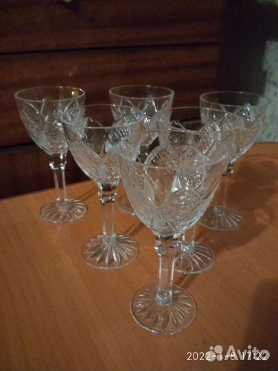 Фужеры хрусталь СССР
