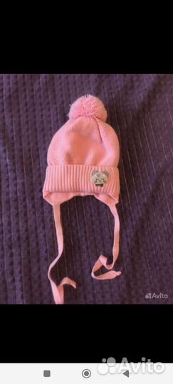 Шапка детская, тёплая шапочка, шапка шлем