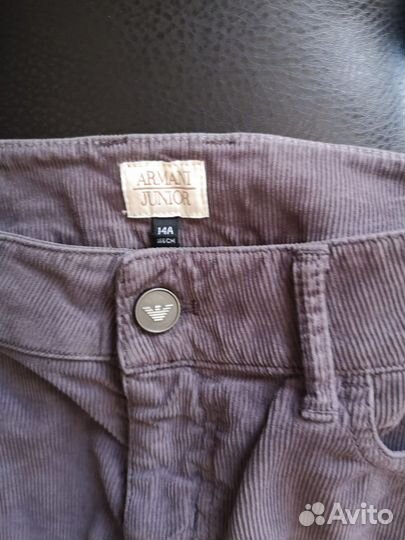 Вельветовые брюки для подростка