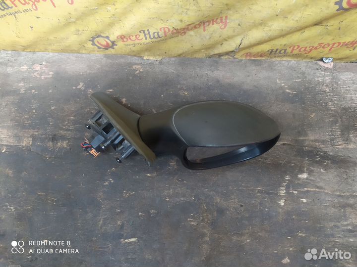 Зеркало правое (электрическое) Peugeot 206