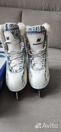 Коньки женские nordway р. 35