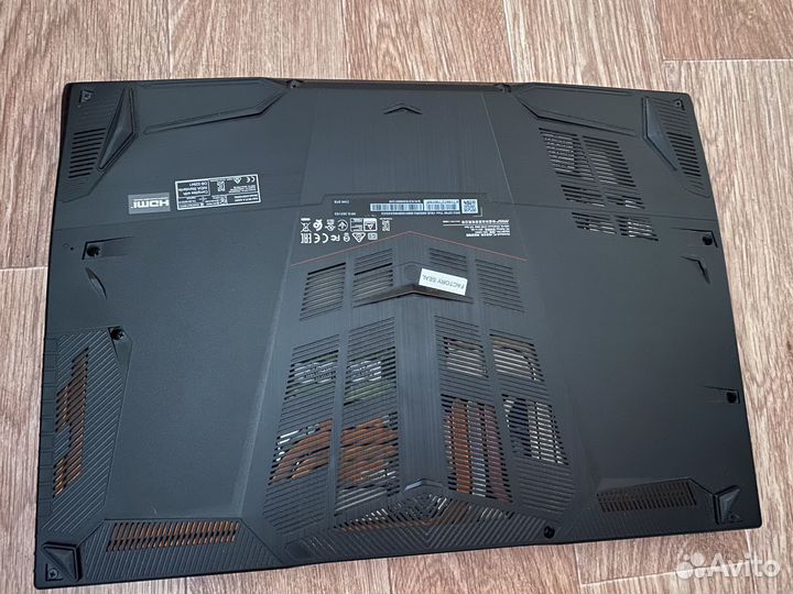 Ноутбук msi GF65 rtx 3060