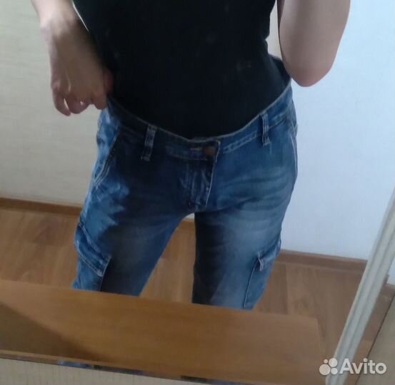 Джинсы карго