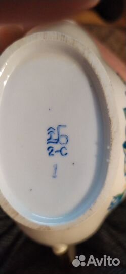 Столовый сервиз. Фарфор. СССР. Барановский фз