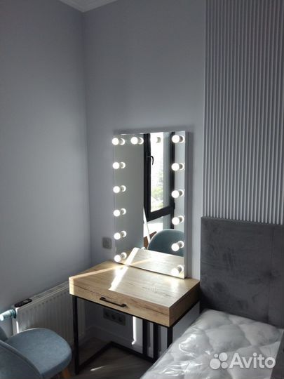 Зеркало с лампочками